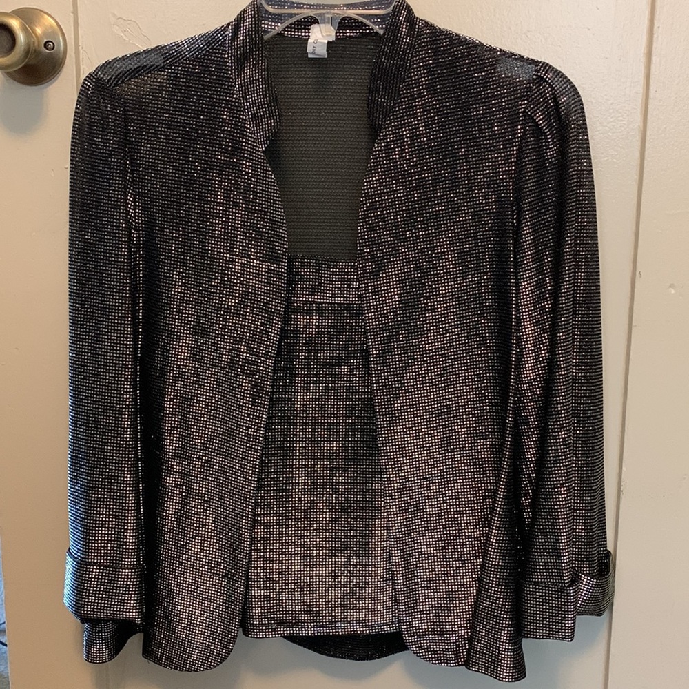 Camisole top with jacket Bling ✨ Retro/formal wear